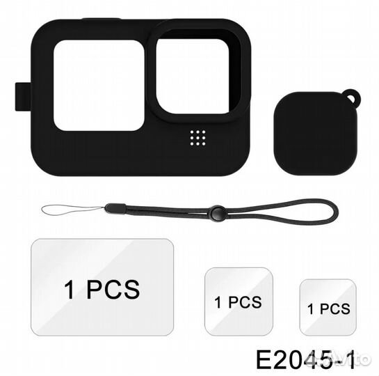 Силиконовый чехол для GoPro hero 9, 10, 11, 12