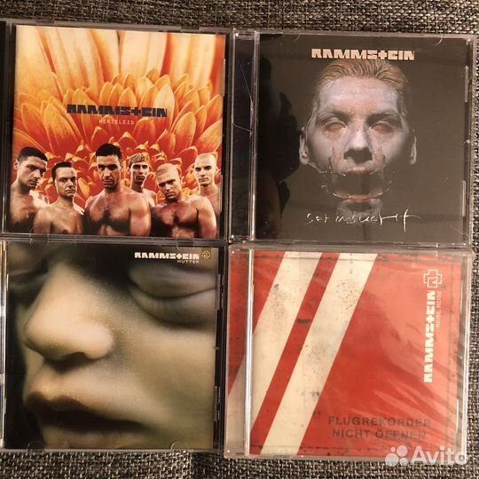 CD диски Rammstein фирменные
