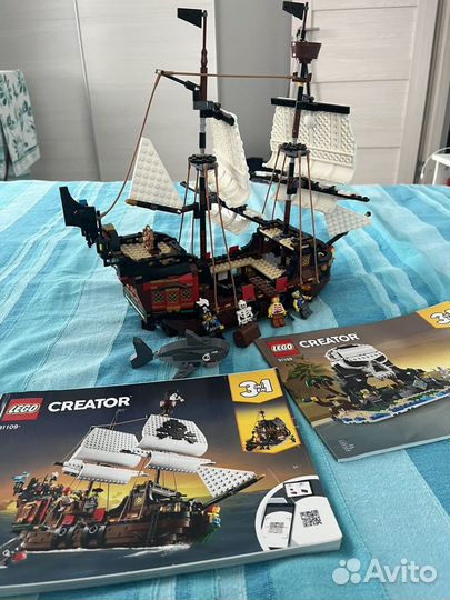 Lego 31109 creator лего пиратский корабль