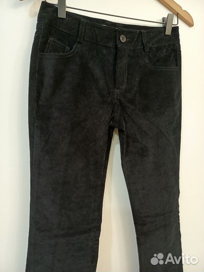 Бархатные брюки Zara