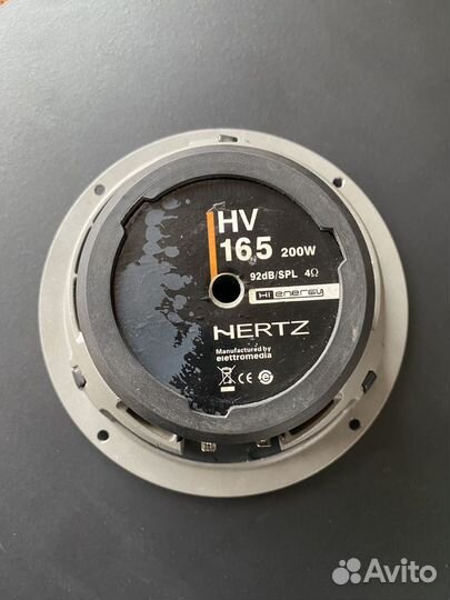 Мидбас, Нч динамик hertz HV 165