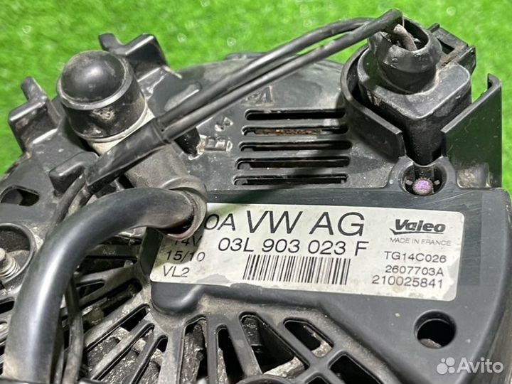 Генератор Golf Passat Tiguan Touran Vw T5 Sharan