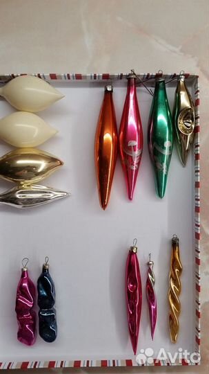 Елочные игрушки СССР