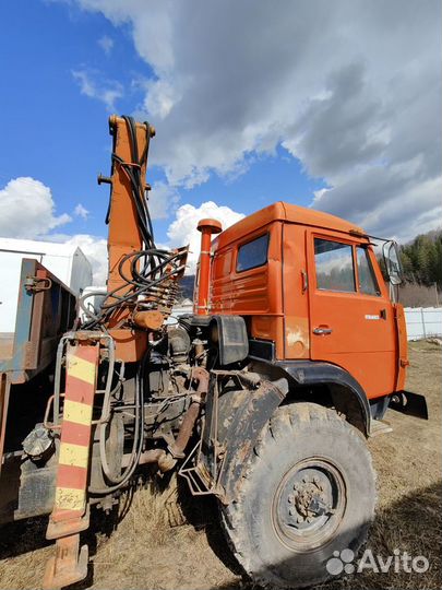 Самосвал КАМАЗ 43101 с КМУ ЛРТ Рус, 1993