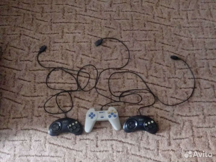 Провода от приставки,3 джойстика