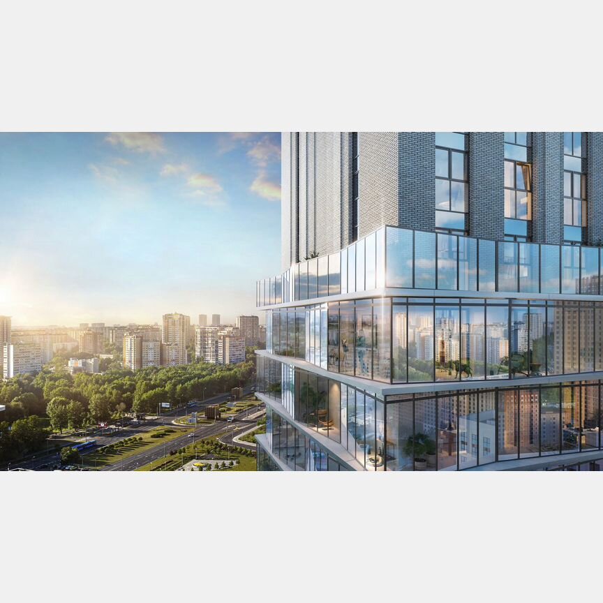 2-к. квартира, 71,1 м², 8/21 эт.