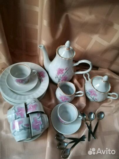 Сервиз кофейный (1988г. Добрушский фарфор)