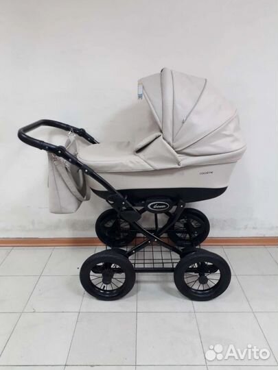 Коляска AroTeam Cocoline 2 в 1 (3 в 1), кожа