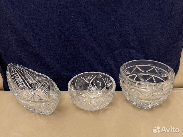 Хрустальная конфетница