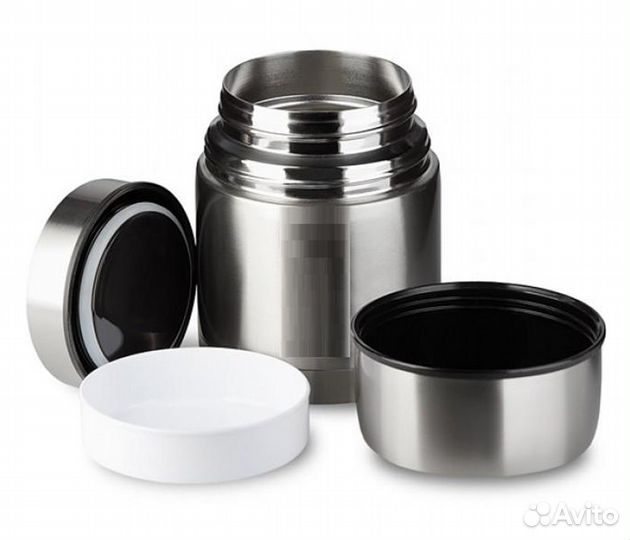 Термос с широким горлом