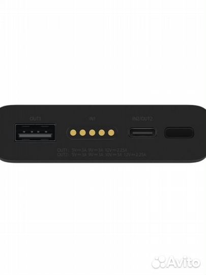 Xiaomi wpb25zm, 10000мАч 30Вт, черный