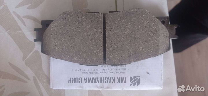 Колодки передние на rav4 30кузов