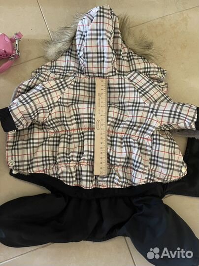 Зимний комбинезон для мелких собак