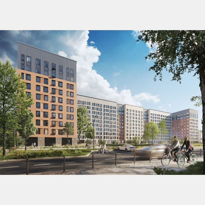 1-к. квартира, 48,8 м², 9/10 эт.