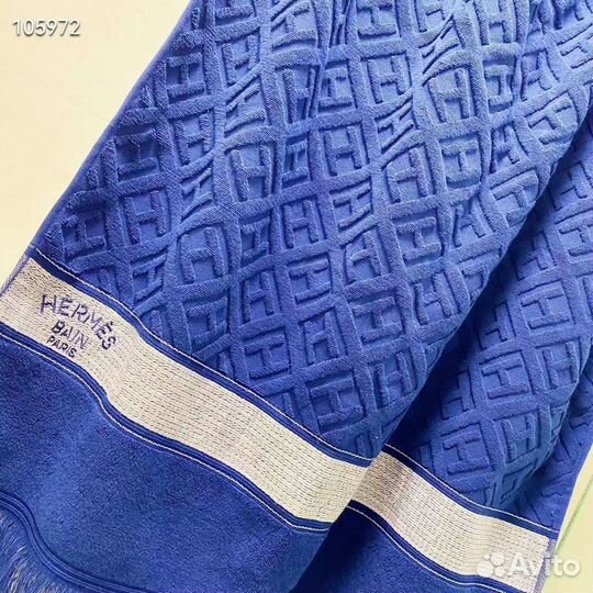 Полотенце Hermes пляжное большое