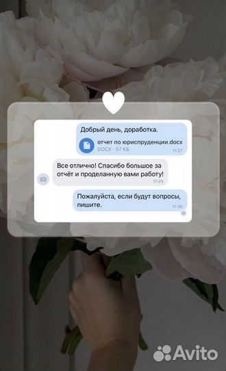 Консультации студенческих работ