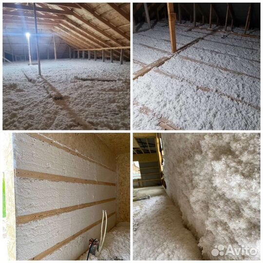 Утепление стен и потолков