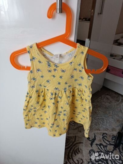 Летние вещи пакетом для девочки 80