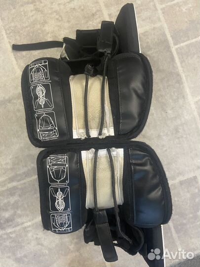 Хоккейные вратарские щитки детские bauer