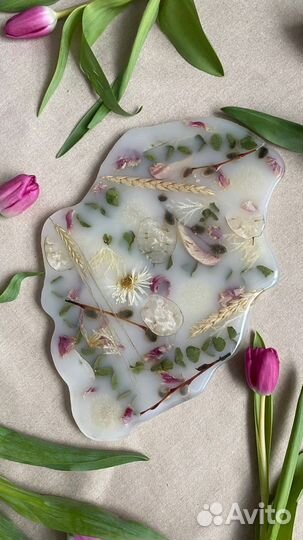 Цветочный мастер-класс по эпоксидной смоле