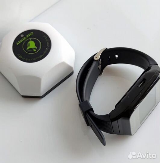 Кнопка вызова официанта, часы-пейджер персонала