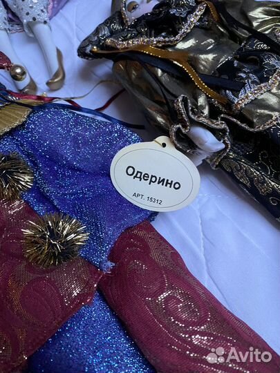 Коллекция кукол в стиле комедии дель арте