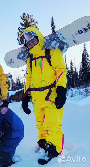 Комбенизон сноубордический утепленный