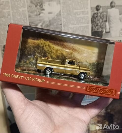 Matchbox Chevy C-10 Pickup 1:64 коллекционная
