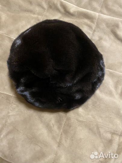 Берет женский норковый