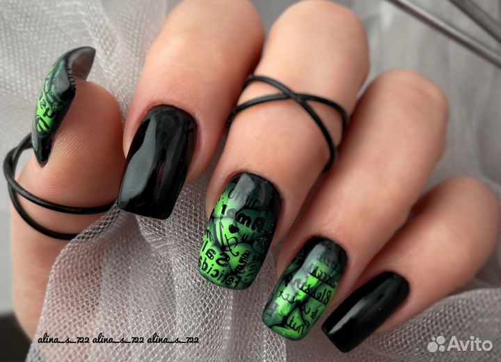 Маникюр с наращиванием