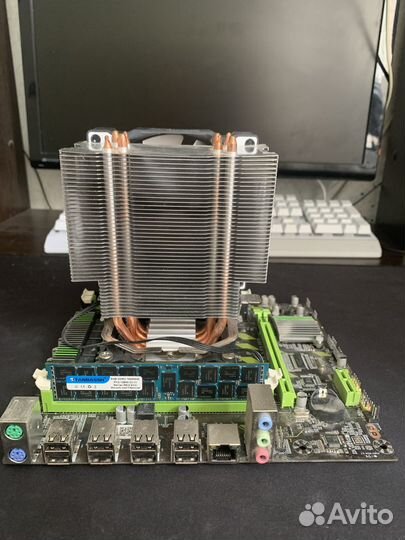 Материнская плата + Xeon e5-1640 + 8gb ddr3