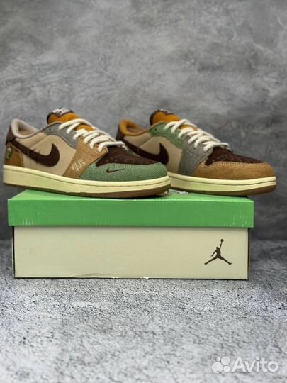 Кроссовки Nike air jordan 1 low voodoo