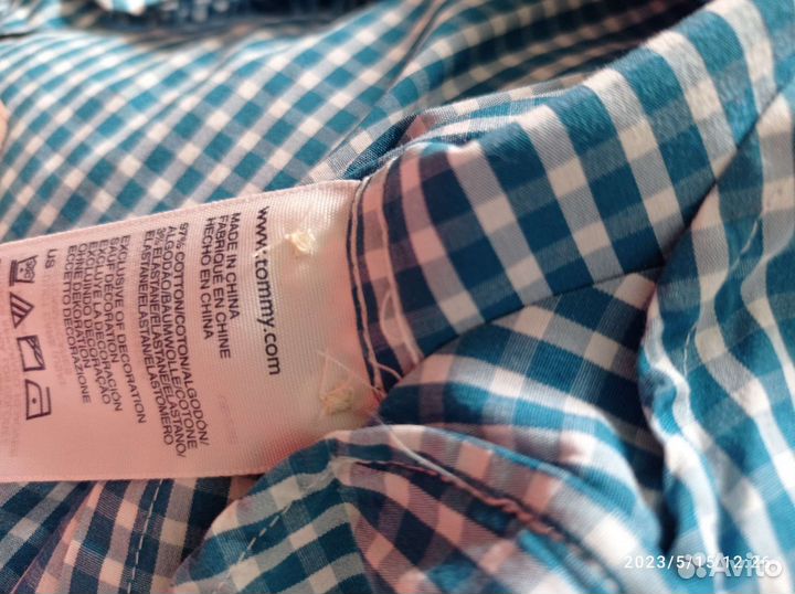 Рубашка на девочку Tommy Hilfiger, размер 152-158