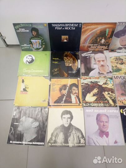 Виниловые пластинки Джас Песни Мадонна Высоцкий