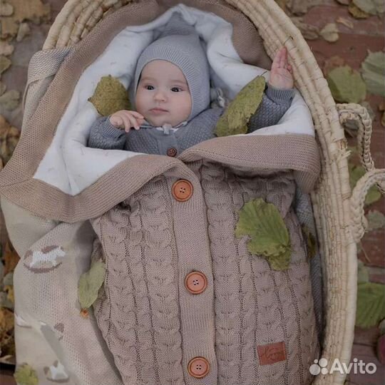 Конверт (одеяло) детский утепленный, на выписку