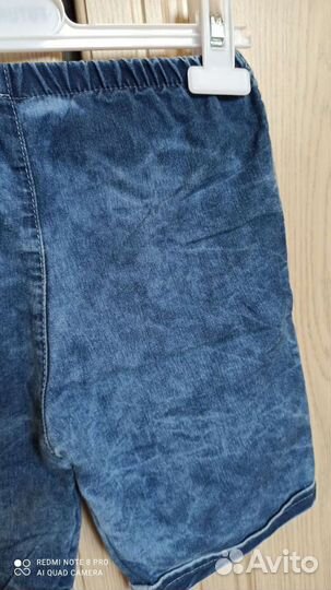 Джинсовые шорты для мальчика