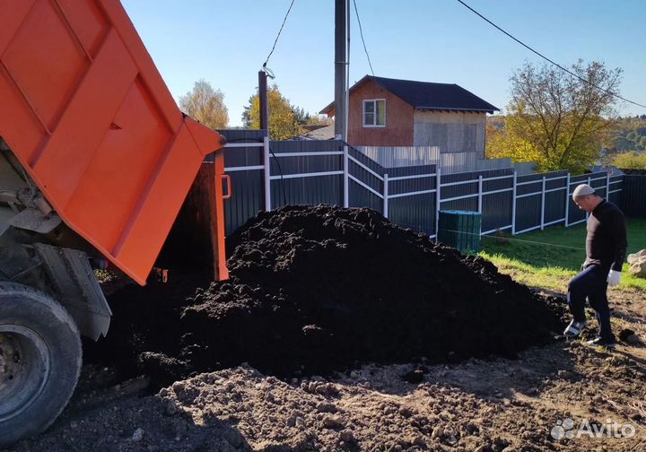 Планировочный грунт, земля, глина Доставка