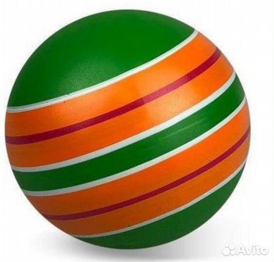 Мяч резин. 125 мм Р3-125 Полосатики Р3-125 40468
