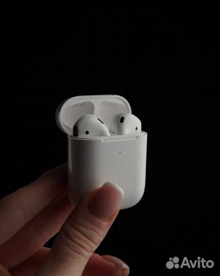 Airpods 2 (Новый/С гарантией/Чехол в подарок)