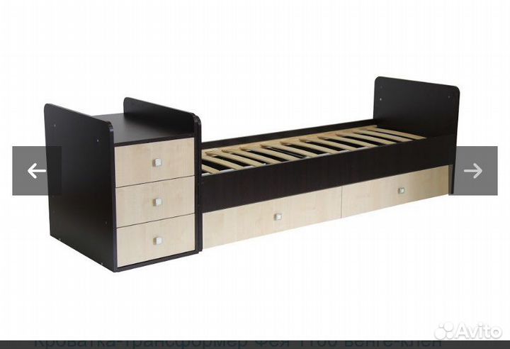 Детская кроватка трансформер