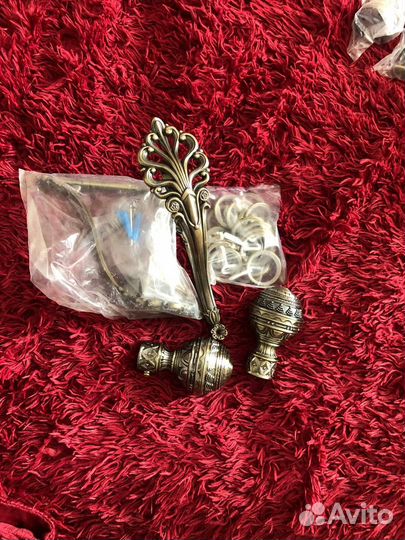 Карнизы для штор Оскар витой антик новый