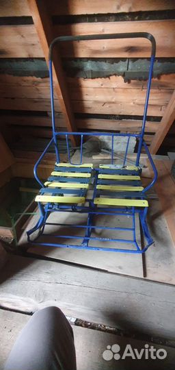 Детские зимние санки