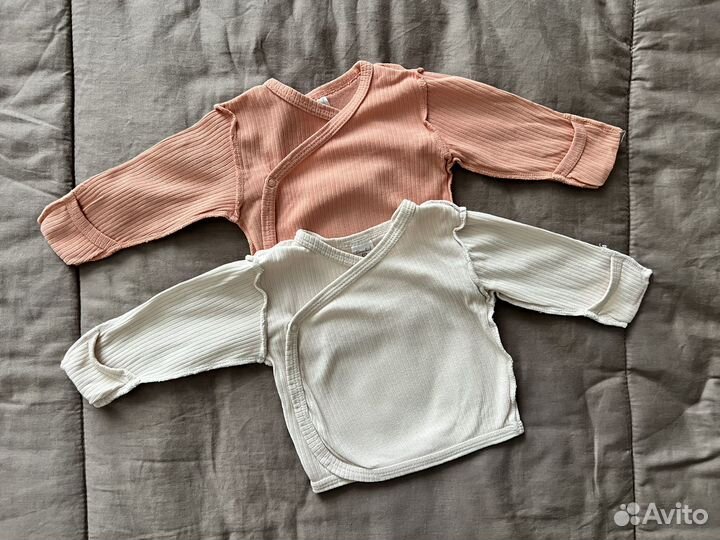 Набор кофточек/распашонок для новорожденной