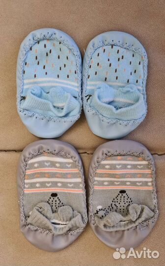 Носки-тапочки детские