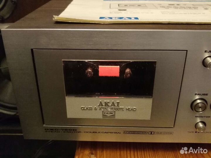 Дека кассетная Akai GXC-760 D