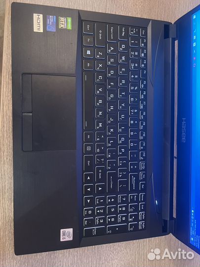 Ноутбук gigabyte Hasee Z8-CA5NB I5, RTX 3060