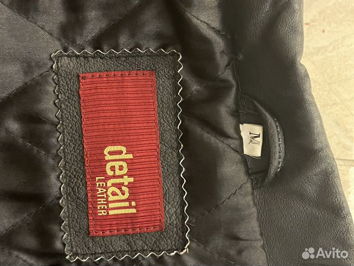 Пальто кожаное оверсайз