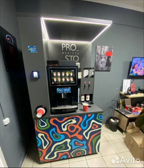 Кофейная стойка новая