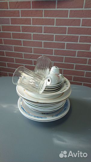 Тарелки, стаканы набор для специй