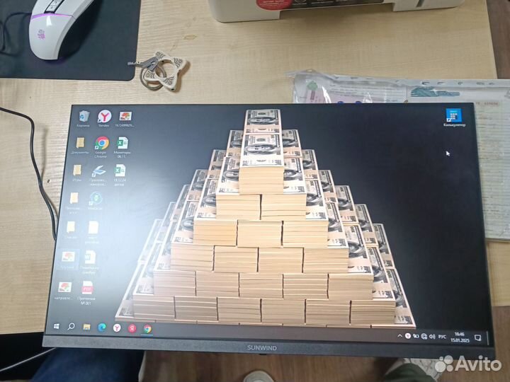 Монитор sunwind m24ba107 23,8дюйма